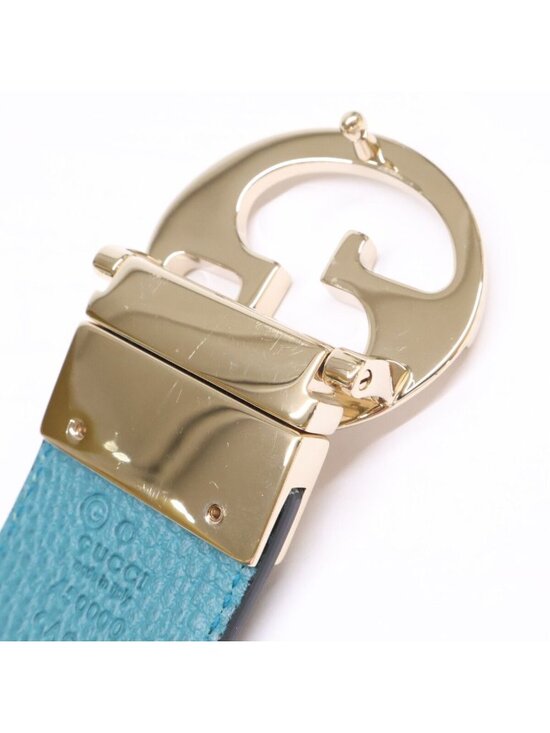 Gucci GG Buckle Reversible Leather Belt main image 7